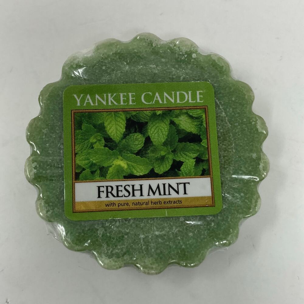 Yankee Candle Fresh Mint Tart Wax Potpourri Melt